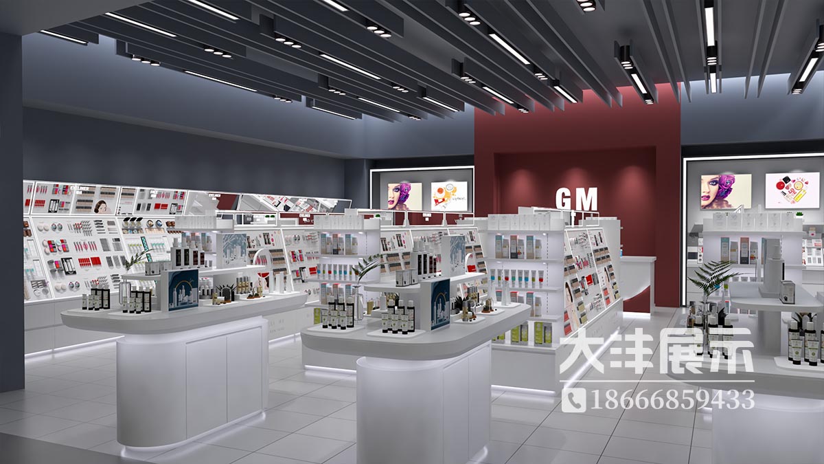 化妝品店鋪效果圖2